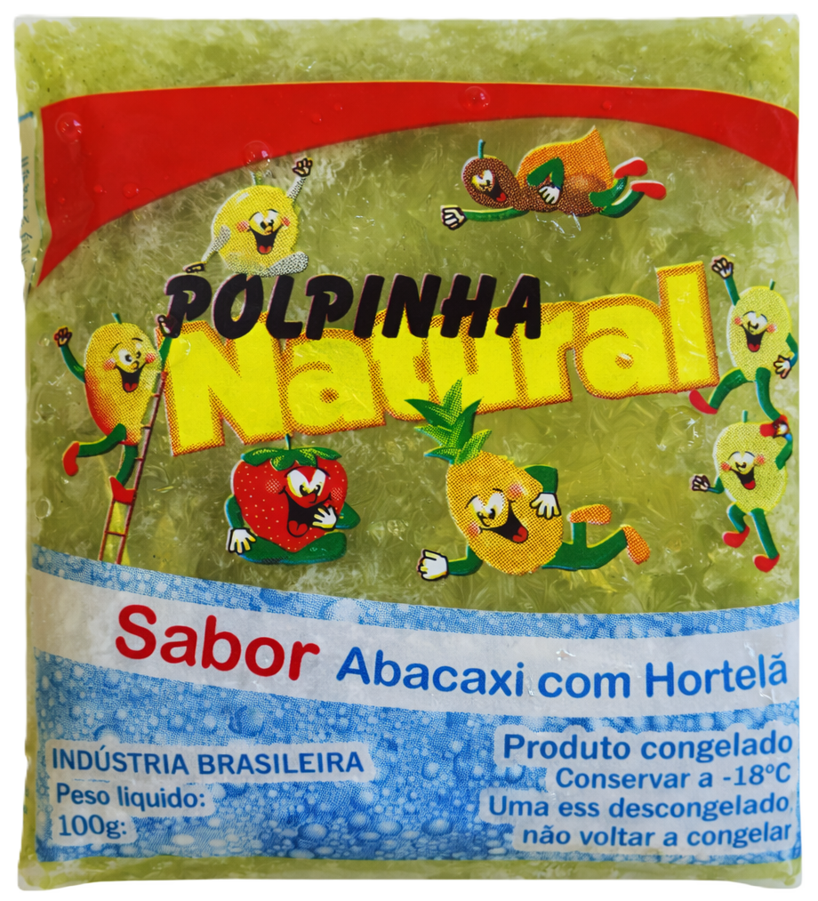 abacaxi com hortelã